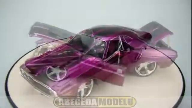 dodge callenger r t coupe 1970 custom purple maisto 24 смотреть онлайн