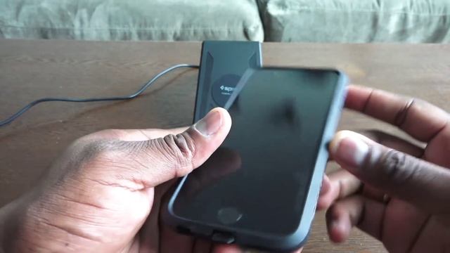 Spigen iPhone 6S Tough Armor Volt Case & Wireless Charger Review!!! смотреть онлайн