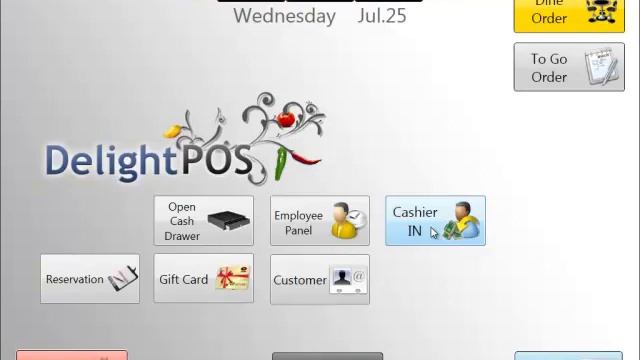 Cashier Log in and Clock in - Delight POS for Restaurants смотреть онлайн