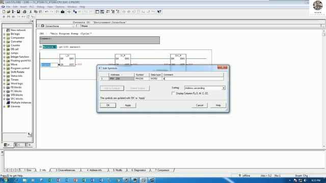 (Basic PLC programming tutorials)Сonnect PLC S7-300 analog input with PT-100 and TC EP1 смотреть онлайн