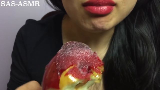 ASMR Candy Apple (EATING SOUNDS) | SAS-ASMR смотреть онлайн