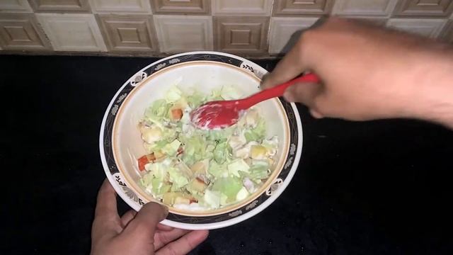 Apple Cabbage Salad | How To Make Apple-Cabbage Salad || Healthy Salad Recipe By Chef Secret Recipe смотреть онлайн