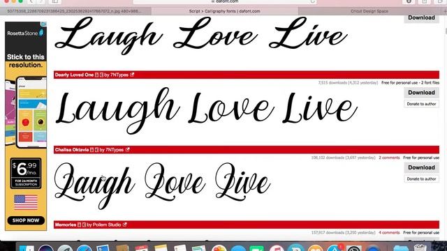 Cricut- How to download a font into design space. смотреть онлайн