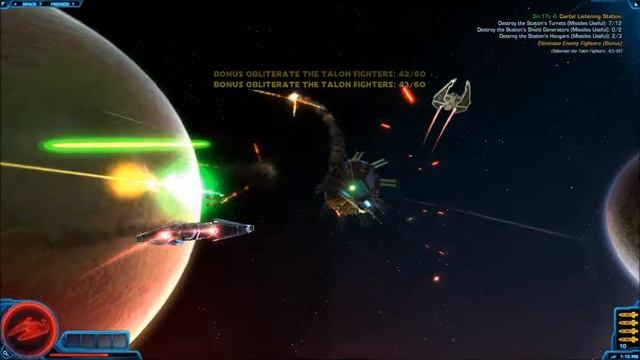 Star Wars The Old Republic :Space Battle - ¨Cartel Listenning Station ¨ смотреть онлайн