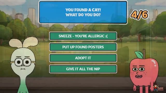 Apple & Onion - Are You Apple Or Onion? (Cartoon Network Games) смотреть онлайн