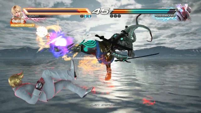 Leo Kliesen vs Yoshimitsu (Hardest AI) - Tekken 7 Arcade смотреть онлайн