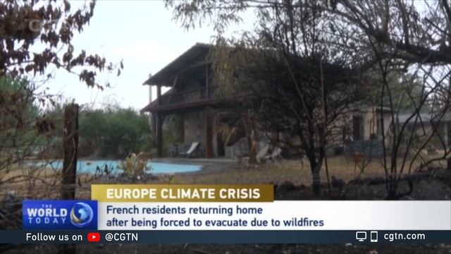 Spanish firefighters continue to battle large blazes смотреть онлайн