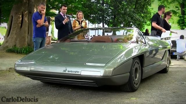 Lamborghini Bertone Athon: Crazy 80's Concept! смотреть онлайн