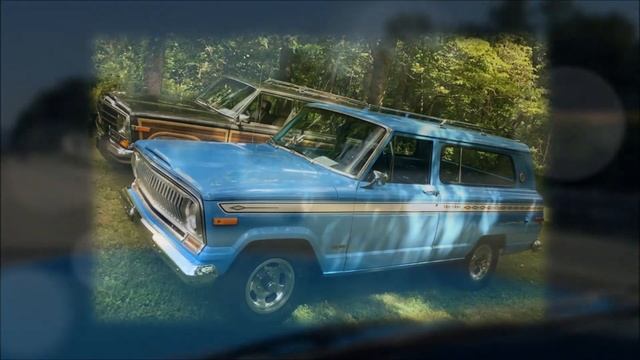 Restored 1988 Jeep Grand Wagoneer and 1975 Jeep Cherokee S смотреть онлайн