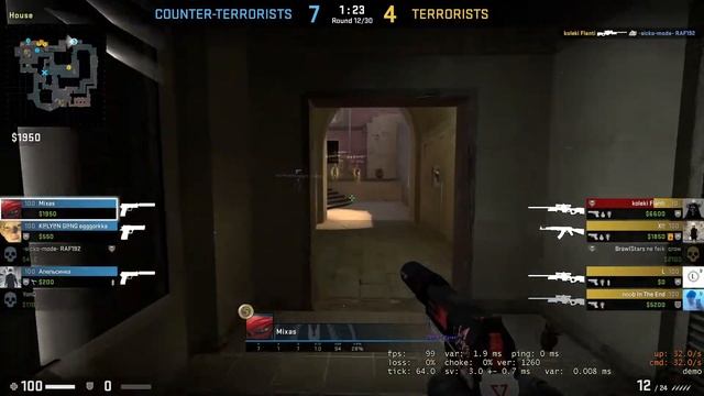 CS GO Три фрага с ножа / CS GO 3 knife kills in round смотреть онлайн