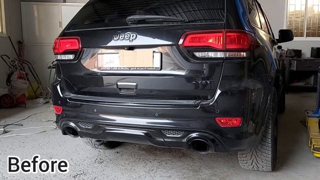 2014 JEEP Grand Cherokee SRT with Mid-muffler Delete & H-pipe смотреть онлайн