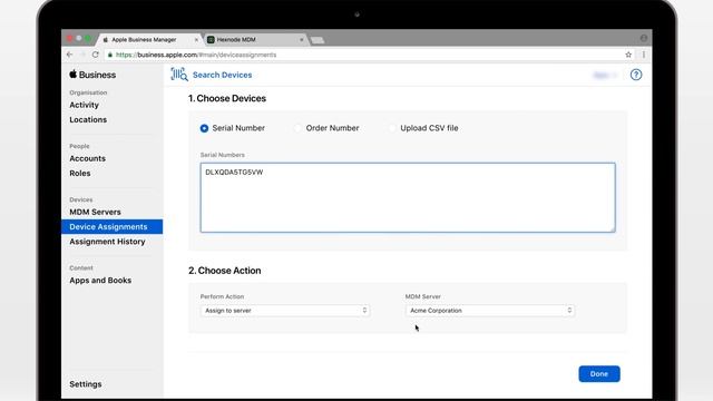 How to configure DEP in Apple Business Manager and enroll your devices in Hexnode MDM. смотреть онлайн