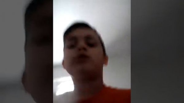 Brother pulls down his pants laughing out loud