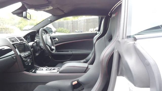 Jaguar XKR-S GT Registered June 15 (15) Finished in White with Black Leather and Alcantara Interior смотреть онлайн