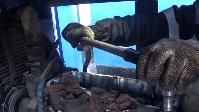 ТурбоДизель Д266-4 (Беларусь). Вода в масле. Заклинил ТНВД. Неочевидное решение. смотреть онлайн