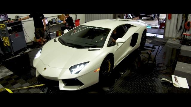 Lamborghini Aventador Dyno Take Over! смотреть онлайн