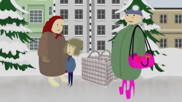 Бабка Алка Серия 26 - У Бабки Алки Появилась Соперница？ - Уродская Анимация