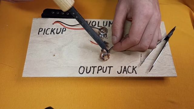 Guitar Wiring and Soldering : 1 Pickup 1 Volume 1 Jack смотреть онлайн