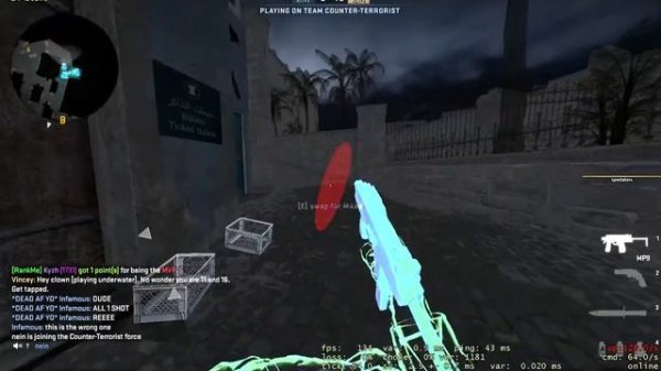 No Spreading in a Spread server CSGO HVH