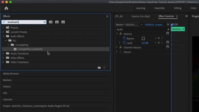 How to Scan For Audio Plugins in Premiere Pro and Audition смотреть онлайн
