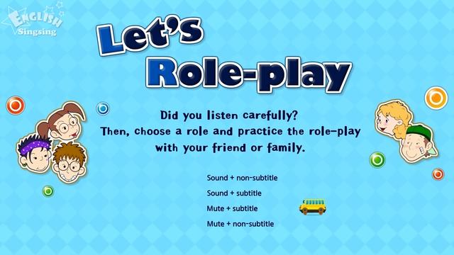 Lesson 1_(B)How Old Are You? - How Old - Age - Cartoon Story - English Education - For Kids