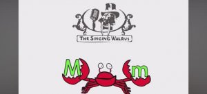 Find the letter Mm | The Singing Walrus