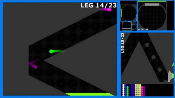 Team Marble Race 9 in Algodoo