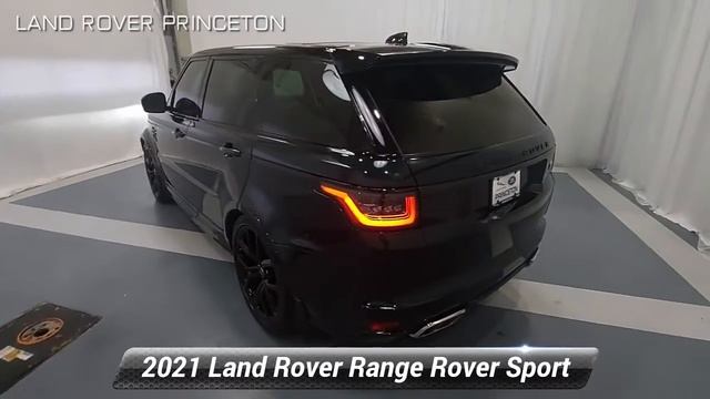 Certified 2021 Land Rover Range Rover Sport SVR Carbon Edition, Princeton, NJ L15662P смотреть онлайн