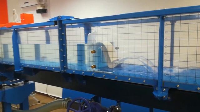 Типовой комплект учебного оборудования «Лоток гидравлический», длина 7 метров смотреть онлайн