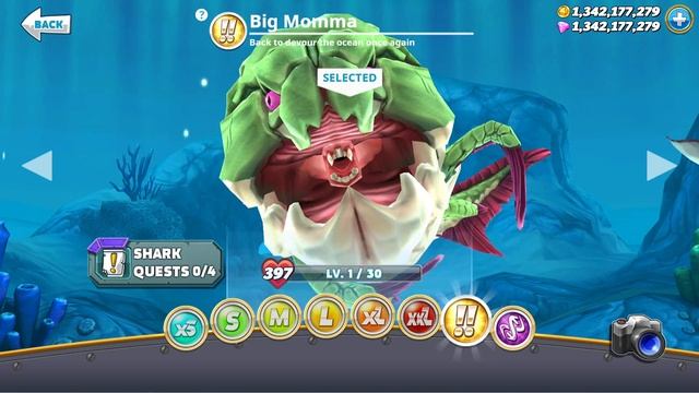 Hungry Shark World - All 36 Sharks Unlocked - Black Enemy Mecha Unlocked Hack Gems Coins Mod смотреть онлайн