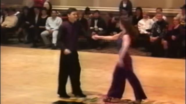 Bill Cameron & Blake Hobby 1998 Big Apple Dinner Show West Coast Swing смотреть онлайн