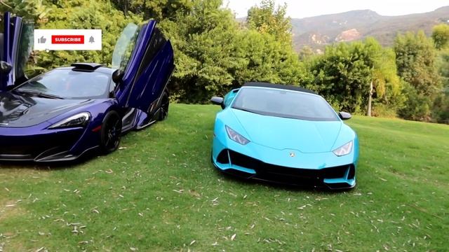 2020 Lamborghini Huracan Evo Vs Mclaren 600LT Head To Head Review!
