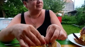 Пока варится ужин,надо перекусить🤣размять желудочек 😉/А на ужин курица мне,остальным картошка🙈/