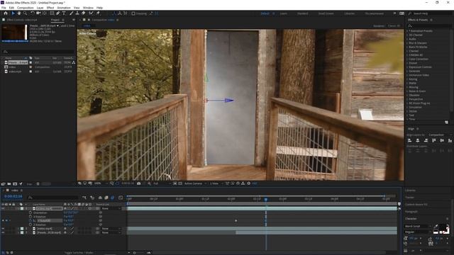 After Effects TUTORIAL - Door Transition | Переход Через Дверь смотреть онлайн