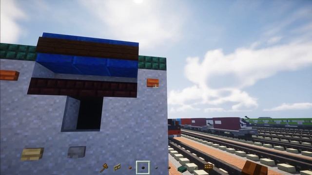 Minecraft Amtrak P42DC GE Genesis Tutorial смотреть онлайн