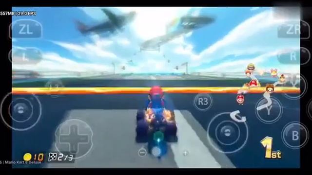 Mario Kart 8 Deluxe Edition" test, egg emulator Snapdragon 888 смотреть онлайн