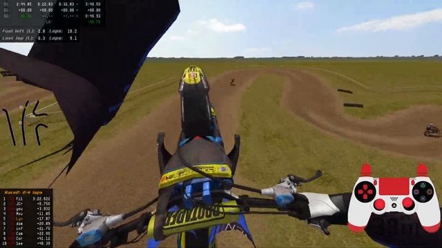 30 second headstart in mx bikes volume 4 - LAST LAP DRAMA! смотреть онлайн