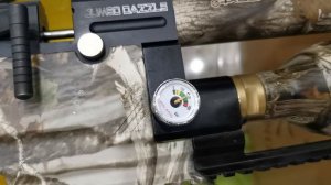 AirGun Kral Arms Puncher Jumbo Dazzle Camo pressurized with tuxing txes031 compressor