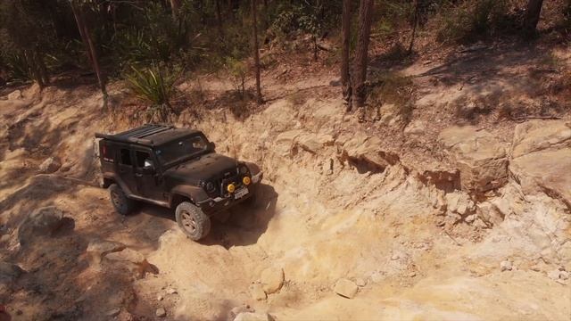 Killingworth Loop - First drive in new Jeep | 4x4 | 3 Jeep JK on 33 - 35 and 37 Tyres смотреть онлайн