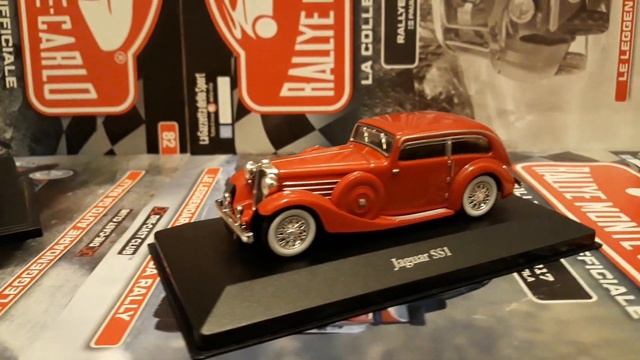 1:43 Collection Car Jaguar SS1 - E-Type Retro Car  1934  1964