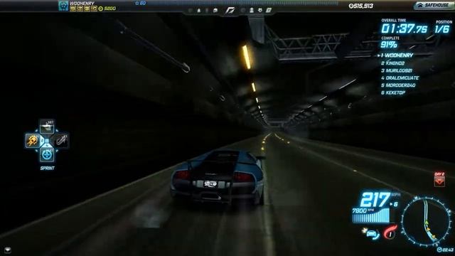 NFS World - Lamborghini Murcielago SuperVeloce TEST [IGC Rotation] смотреть онлайн
