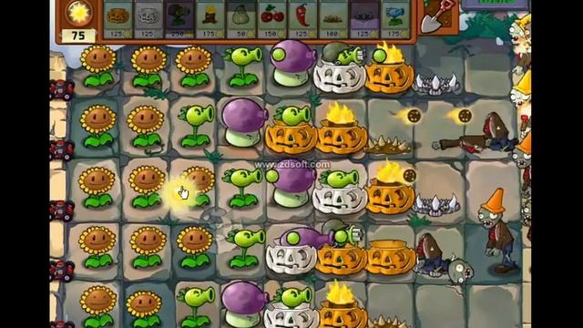 Plants vs Zombies Great Wall Edition смотреть онлайн