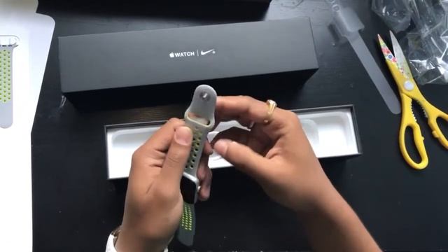 Apple Nike plus 42mm watch/ volt unboxing, India . Nike plus Apple iwatch смотреть онлайн