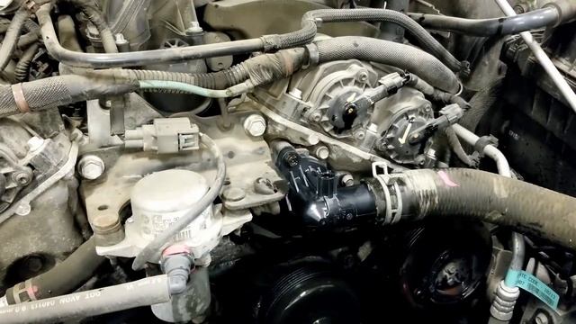 P0128 Jeep Chrysler Dodge Ram 3.6L Thermostat Replacement - HOW TO - смотреть онлайн