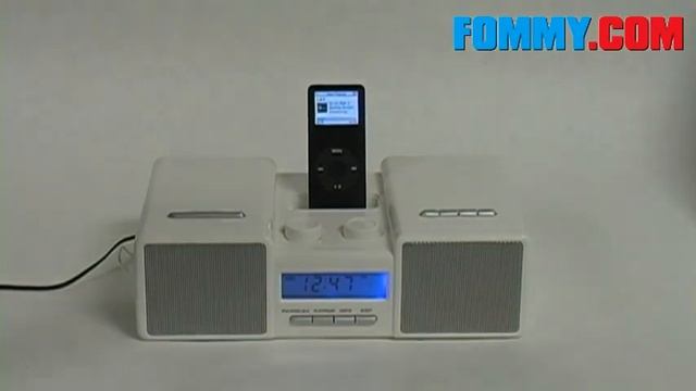 iClock Stereo Speaker for ipod -Demo смотреть онлайн