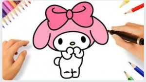 КАК ЛЕГКО НАРИСОВАТЬ  MELODY  🎀  МЕЛОДИЮ 🎀 |