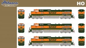 December 2023 Announcement  Athearn Genesis GE Dash 9 44CW Diesel Locomotive