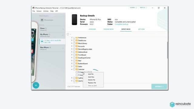 iPhone Backup Extractor 7.2 (outdated — see description) смотреть онлайн