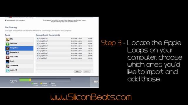 How to Import Apple Loops into Garageband for iPad смотреть онлайн