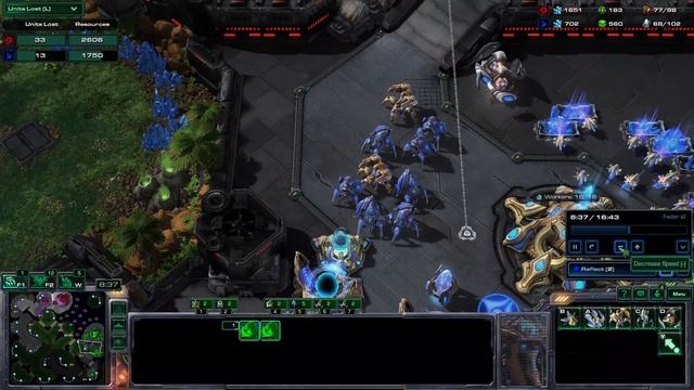 StarCraft II (PvZ) P2#43 - Disruptor Disco! смотреть онлайн